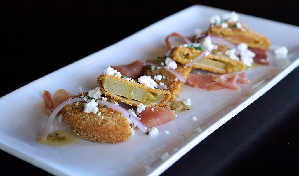 Fried Green Tomato Salad