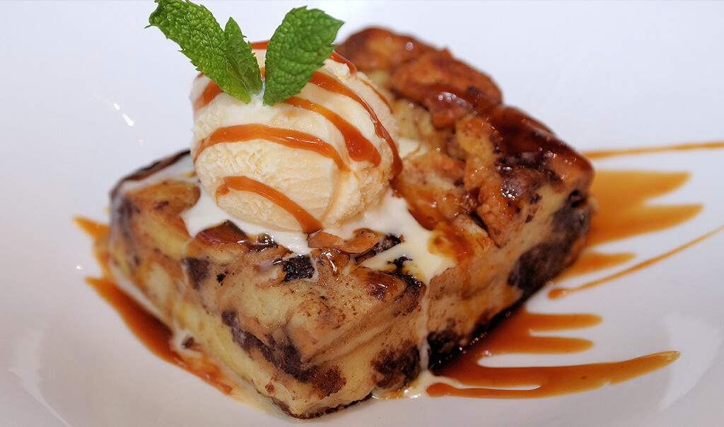 Brownie Bread Pudding